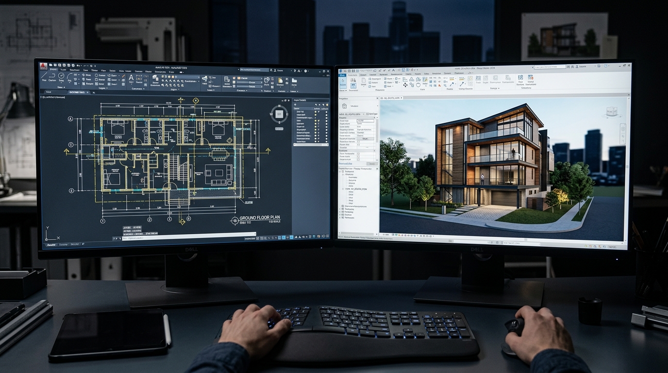 How to Transition from 2D CAD to 3D BIM Modeling: A Step-by-Step Workflow