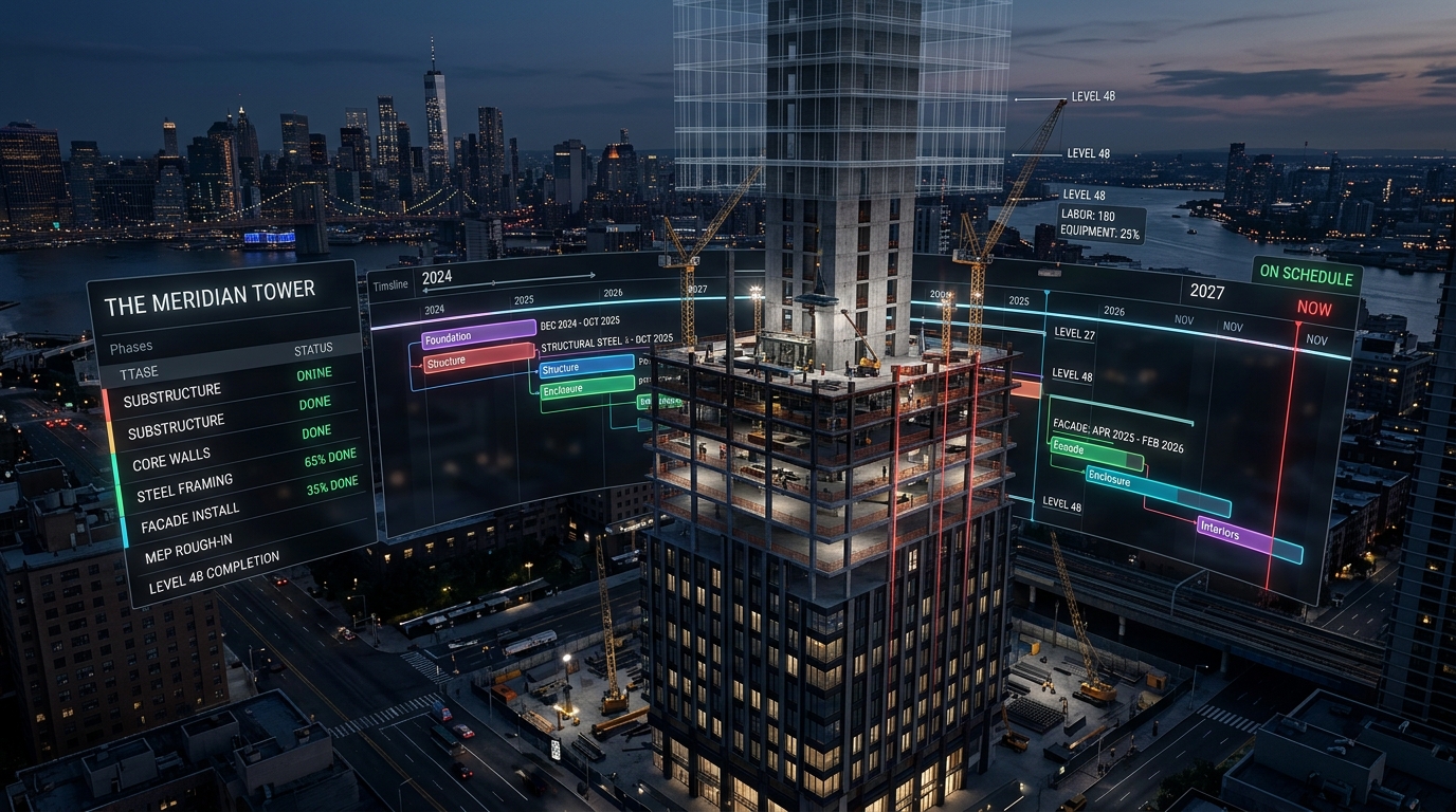How 4D Scheduling Reduces Construction Delays